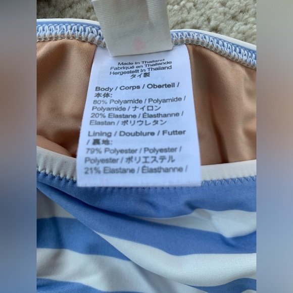 Crewcuts Size 12 Striped Two Piece Rash Guard Swimsuit - Picture 7 of 7